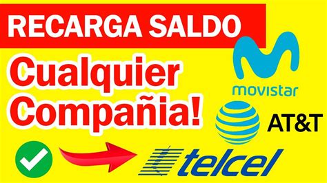 recarga saldo telcel en linea