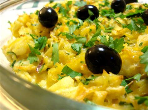 receitas de bacalhau a bras