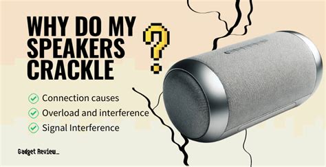 Receiver Speakers Crackle