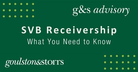 Receivership Of Svb