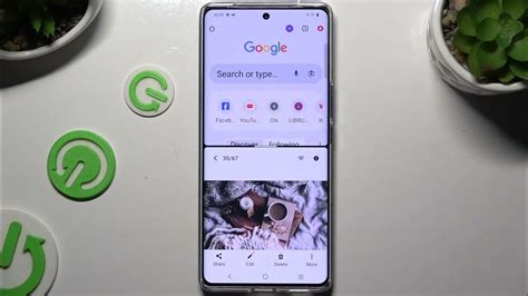 Tutorial menggunakan Recent Apps untuk mengaktifkan split screen di HP Vivo