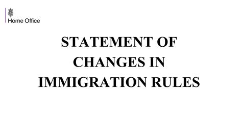 recent changes in immigration rules