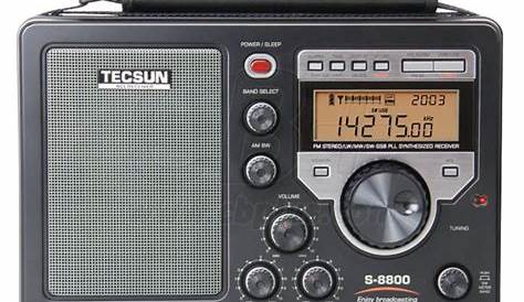 Recepteur Radio Ondes Courtes TECSUN PL660 Récepteur à , AMFMLWSW