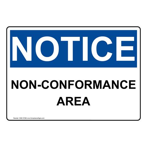 Reception Area Non Conformance