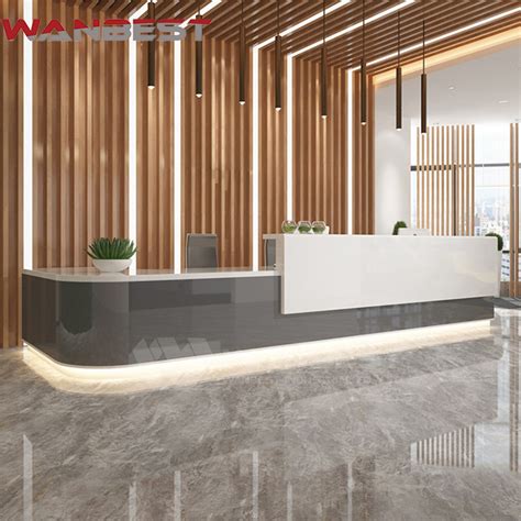 Reception Desk Surface Material