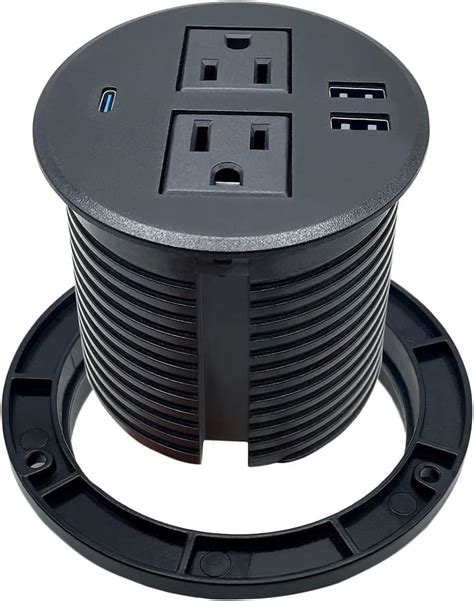 Recessed Desk Outlet