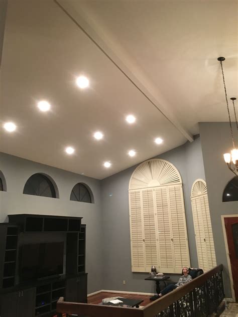 recessed lights for angled ceiling