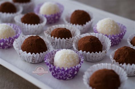 receta de trufas de coco