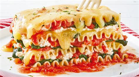 recetas de lasagna vegetariana