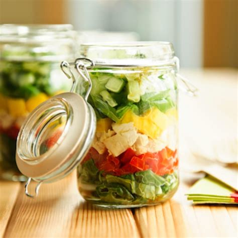 recette de salade en pot