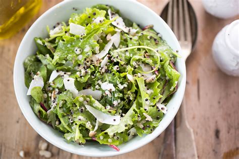 recette de salade verte d'accompagnement