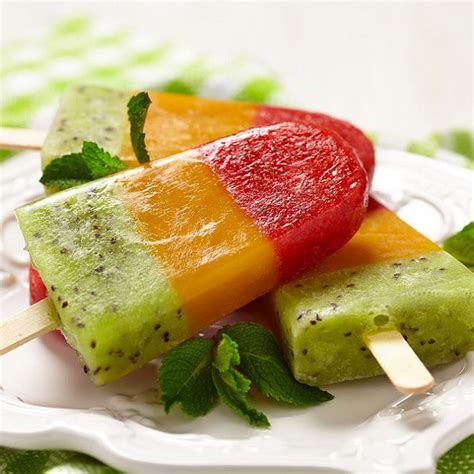 Recette de glace aux fruits
