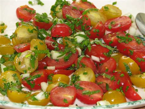 recette salade de tomates originale
