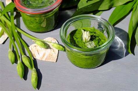 recettes ail des ours pesto