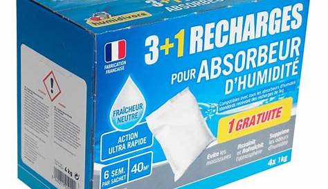 Recharge Absorbeur Dhumidite Bison D'humidite 5kg The Camping Store