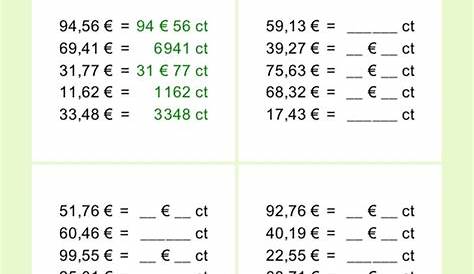 Grundschule-Nachhilfe.de | Arbeitsblatt Nachhilfe Umgang mit Geld