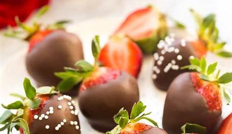 Recipe Chocolate Covered Strawberries Valentines Day Valentine's Easy Family Ideas