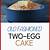 recipe for 2 egg cake