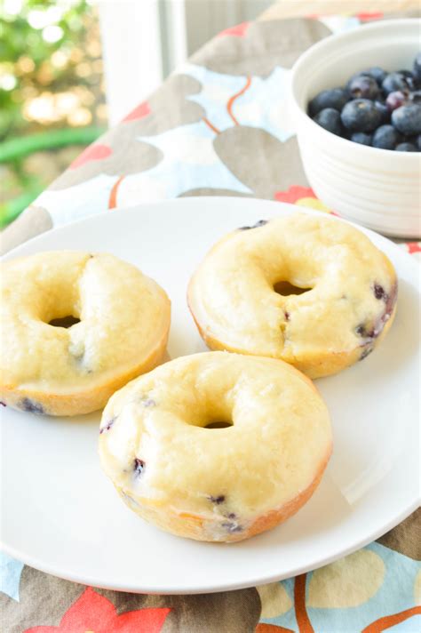 RECIPE Lemon Blueberry Cake Donuts w/o A Donut Pan Bakestarters