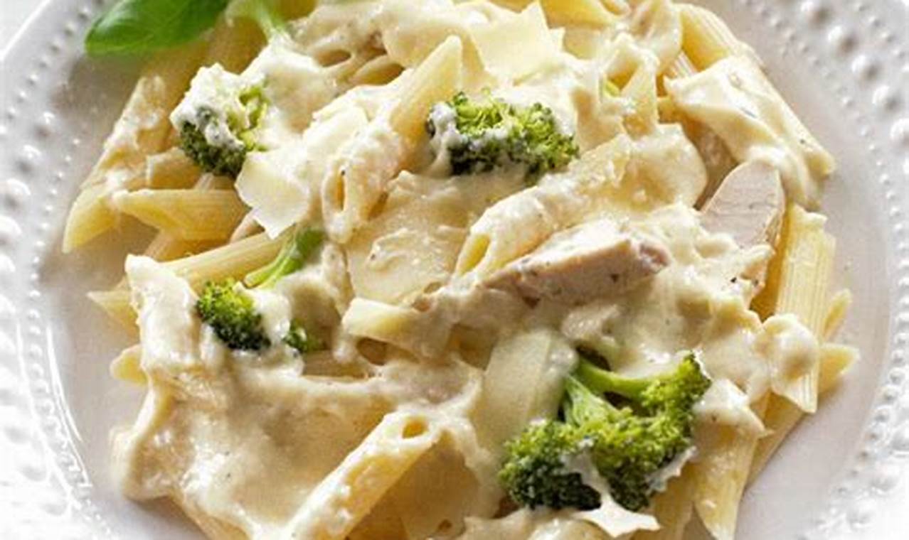 recipe for chicken broccoli alfredo