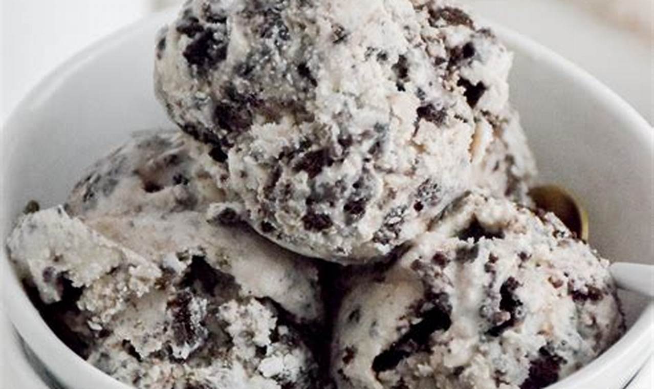 recipe for cookies and cream ice cream