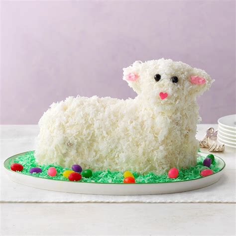Delicious Recipe For Easter Lamb Cake Mold: Two Variations