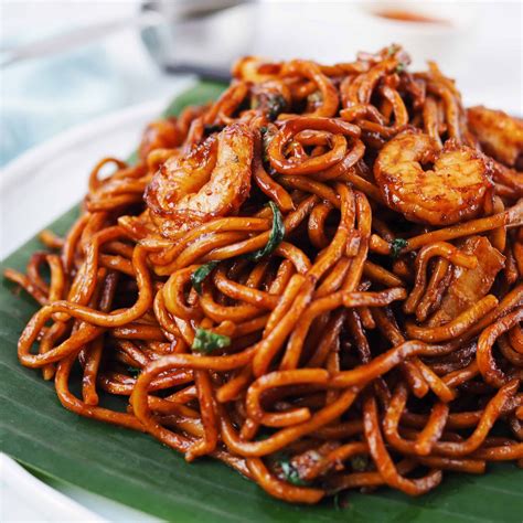Mee Goreng Ayam Malaysian Fried Noodles with Chicken