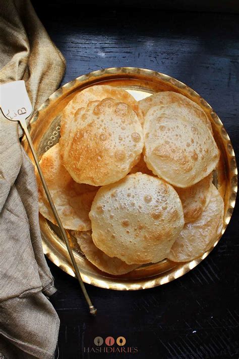 Puri or Luchi Indian Puffed Bread Indian Cuisine YouTube