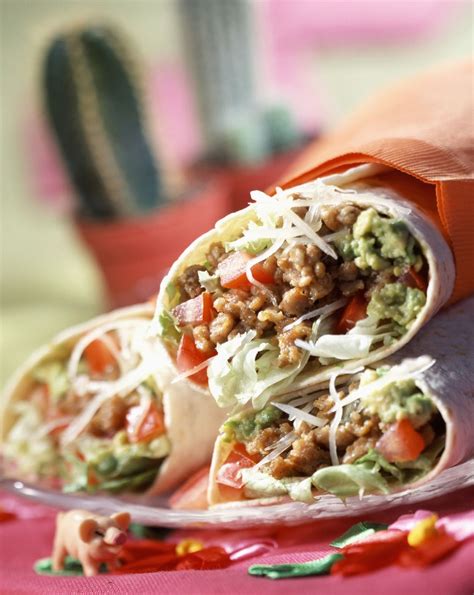 Spicy Mexican Wraps recipe All4Women Food