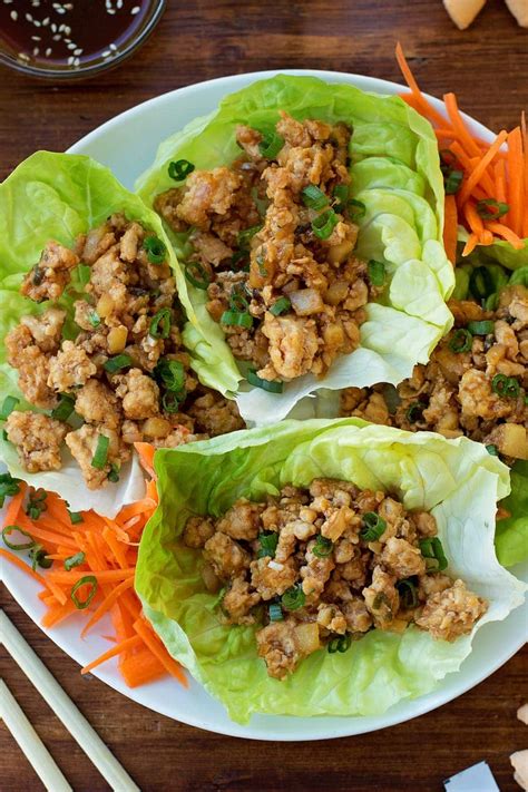 recipe for p.f. chang's chicken lettuce wraps