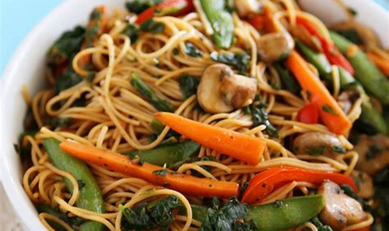 recipe for vegetable lo mein