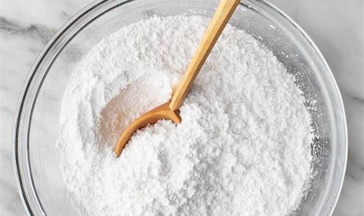 recipe with powdered sugar