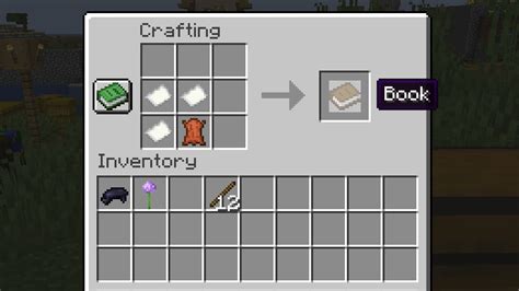 Recipe Book Minecraft Key
