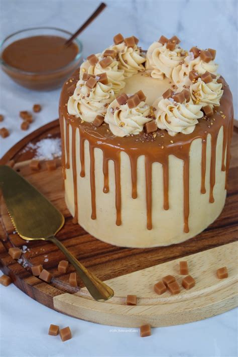 recipe cake salted caramel