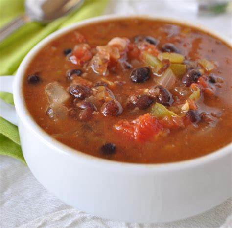 recipe for black bean soup using canned beans