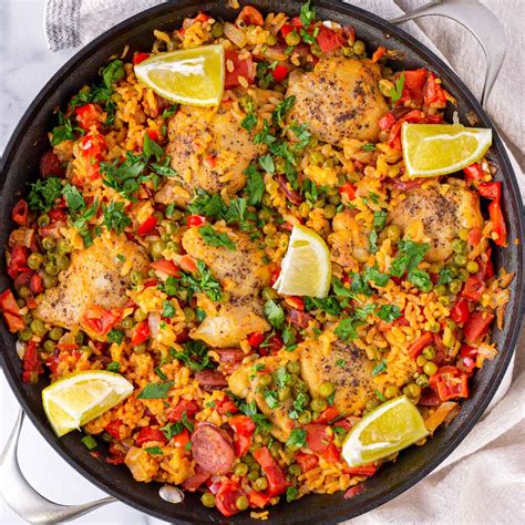 Easy Chicken And Chorizo Paella Classic Comfort Food Mumzilla