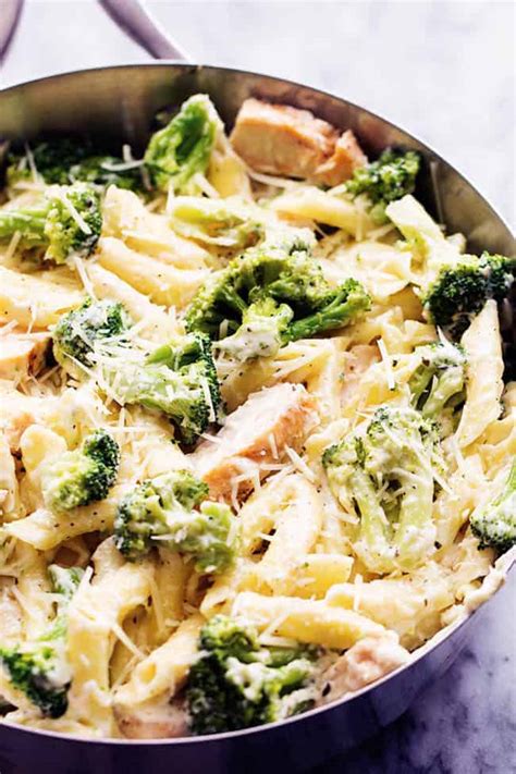 recipe for chicken broccoli alfredo