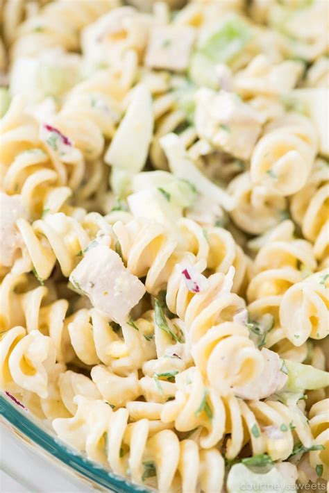 recipe for chicken pasta salad with mayo