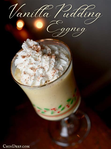 recipe for eggnog pudding