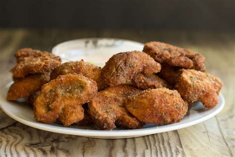 Best Deep Fried Mushrooms Recipe is crispy and crunchy