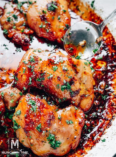 recipe for honey garlic chicken thighs