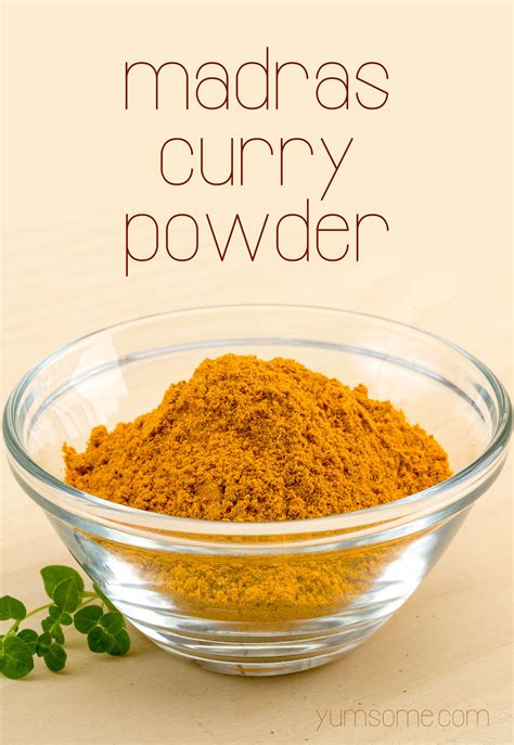 recipe for madras curry powder