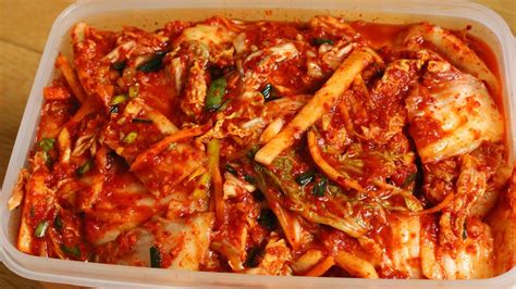 recipe for mild kimchi