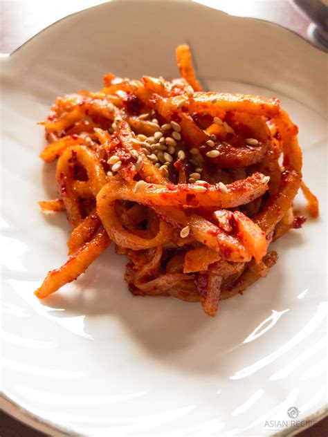 recipe for radish kimchi