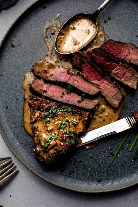 recipe for steak diane food network