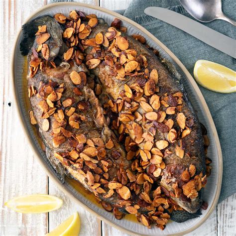recipe for trout almondine in the oven