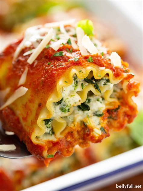 recipe lasagna roll ups