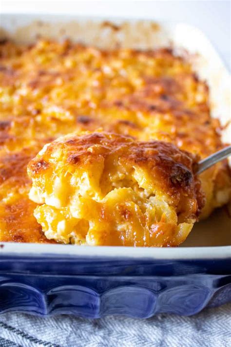 recipe macaroni and cheese baked