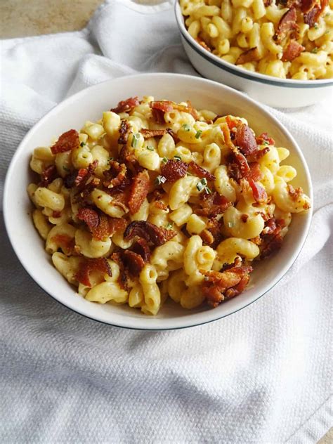recipe macaroni and cheese with bacon