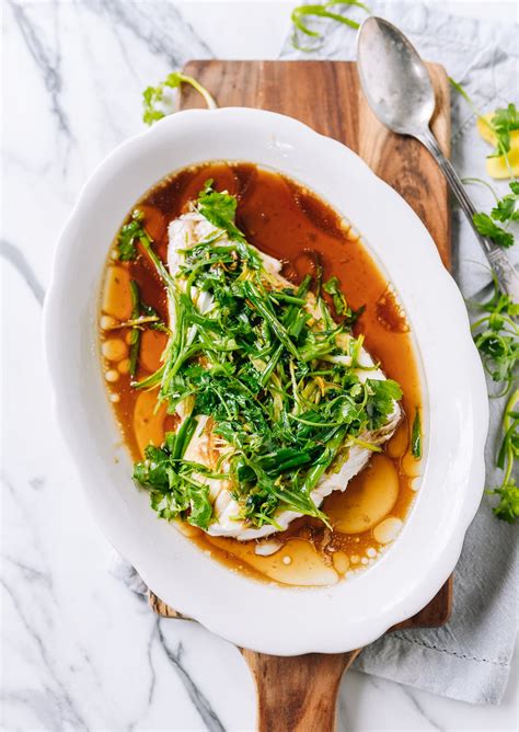 Steamed fish with ginger, chilli and sesame Recipe Home Beautiful